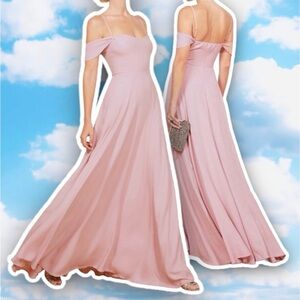 NWT REFORMATION Poppy Dress Blush Pink Bridal Party Bridesmaid Wedding Petite